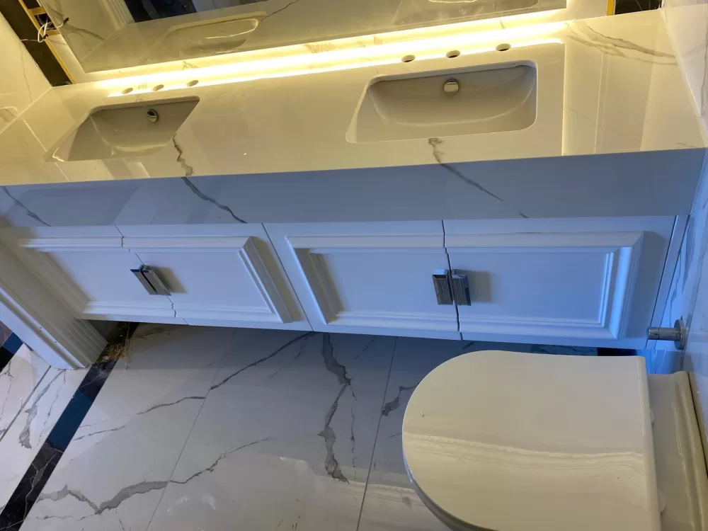 banyo tezgahı - porselen